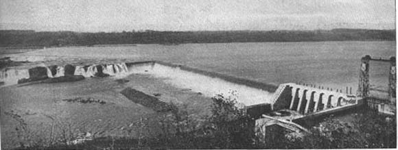Vischers Ferry Dam in 1913