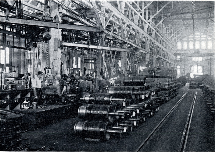 General Electric Works, interior of Building 10