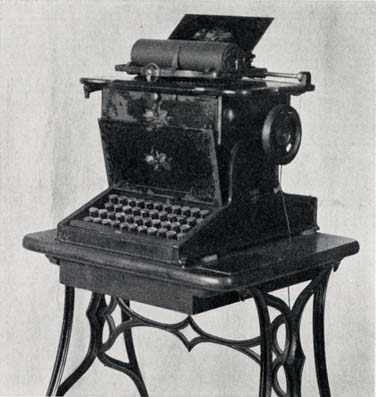 The First Practical Typewriter [Remington Model 1]