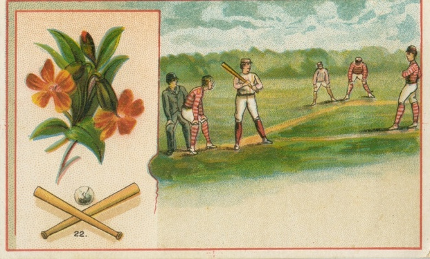 Card 206 baseball advertising trade card