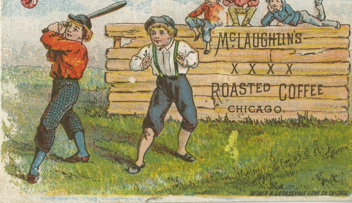 Card 216 baseball advertising trade card