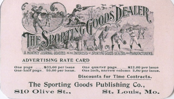 Card 238 baseball advertising trade card