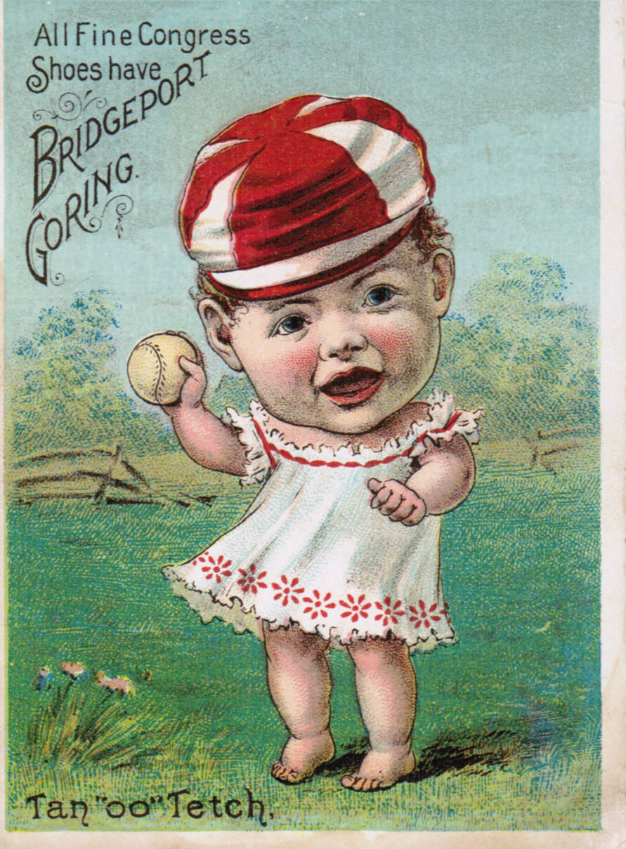 Set H 804-1C baseball advertising trade card